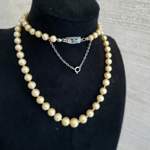 Collana perle vintage - vintage, a