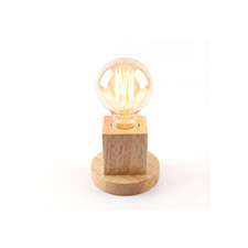 LAMPADA DA TAVOLO LEGNO E27