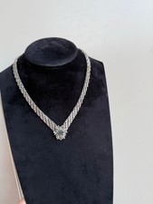 Collana In Argento  835 Zaffiro Blu 