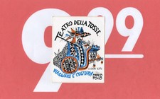 Adesivo Vintage Sticker Aufkleber Autocollant BIANCHI PIAGGIO Viaggiare Cultura