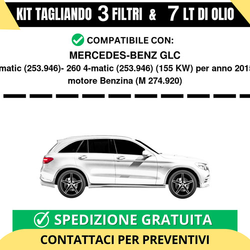 Tagliando per mercedes benz - per, mercedes-benz