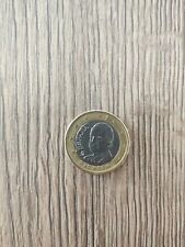 MONETA RARA SPAGNA DA 1 EURO ANNO  2000 -  ERRORI DI CONIO - " RE  CARLOS " - 