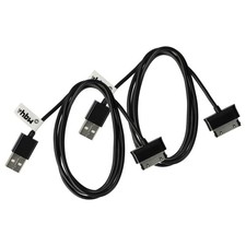 2 Cable de datos USB para Samsung Galaxy Tab GT-P5113 GT-P6201 Plus N GT-P6200
