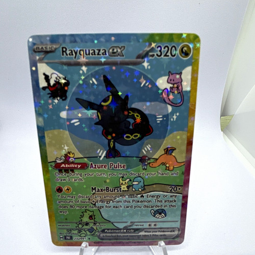 Rayquaza shiny carta - ex, (carta
