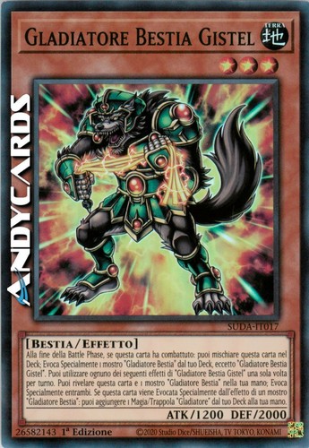 Gladiatore bestia gistel - gladiatore, •