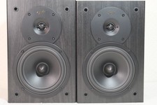 Gale Silver Monitor Altoparlanti Stereo HiFi, Armadi Cenere Nero, Altoparlanti da Libreria