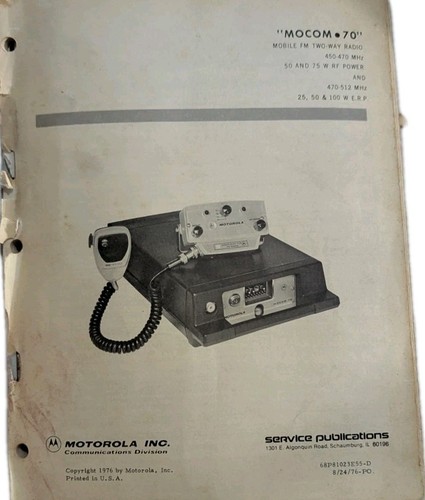 Motorola mocom mobile - motorola, 70