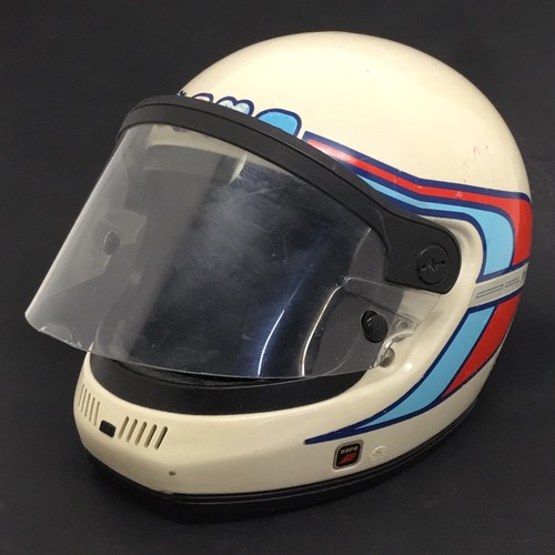 80s raro casco nava - casco, martini