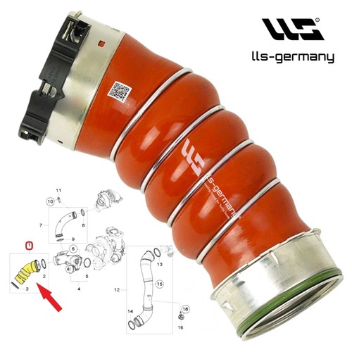 Tubo turbo per bmw serie - turbo, 3