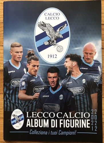 Album figurine calcio - album, lecco