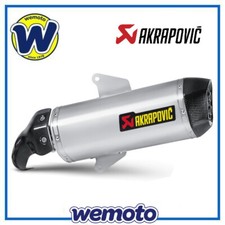 Akrapovic Silenziatore S-A8SO2-HWSS Inox Carbonio per Aprilia SRV 850 2012-2016