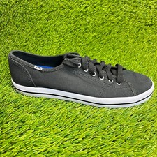 Scarpe sneakers casual Keds Kickstart donna taglia 8,5 nere da passeggio atletica