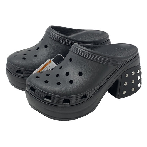 Crocs sirena zoccolo borchiato - crocs,