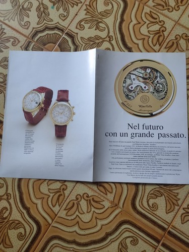 Pubblicità orologi wyler - orologi,