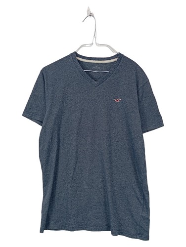 Hollister shirt uomo blu - t-shirt,