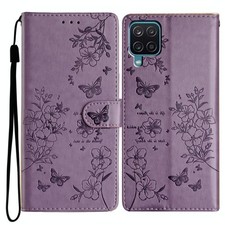 Custodia in pelle viola con