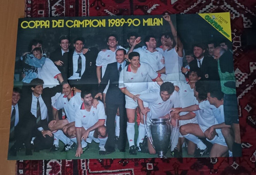 Poster milan coppa campioni - poster,