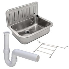 Acciaio Inox Lavabo IN Ghisa