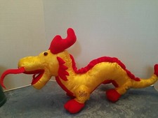 BAMBOLA PELUCHE FIGURA FESTA DI PRIMAVERA ZODIACO CINESE NUOVO ANNO DRAGO LUNARE NUOVO ANNO