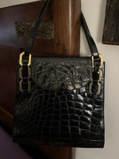 Borsa Pelle Stampa Rettile