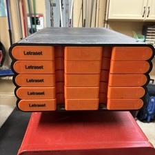 Orange Letraset  Case with