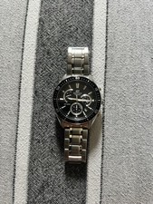 Orologio Da Polso EDIFICE CASIO WR 100M  JAPAN MOVT Perfetto Funzionante
