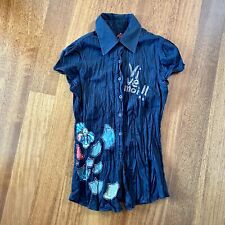 Camicia Nera Desigual Tg. 40 Ita
