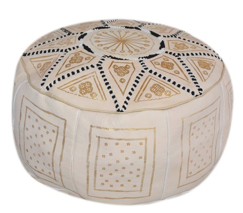 Pouf poggiapiedi ottomano - ,