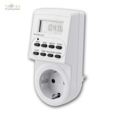 Timer settimanale digitale timer presa 3600W 16A 230V bianco