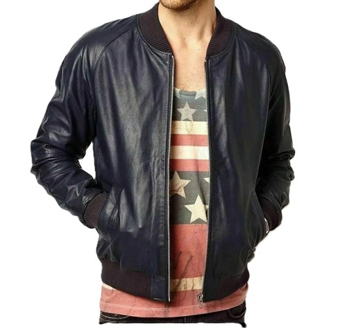 Giacca bomber biker uomo 100 - giacca, 100%