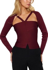 Double elasticated sweater top