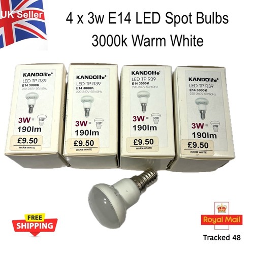 Lampadine led e14 set 4 - e14, di