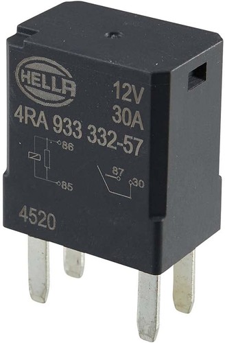 Hella 933332571 relè micro - 933332571,