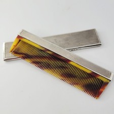 ARGENTO - PETTINE ART DECO -