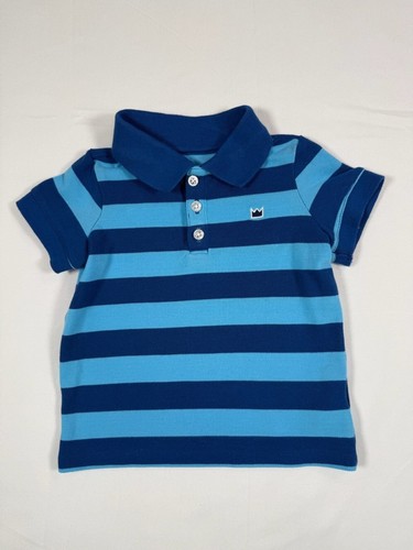 Polo crown ivy bambino blu - ivy,