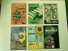 Lotto 6 Libretti - Universale Agricole Bologna - anni 70 - La patata - il noccio