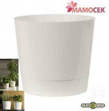 COPRIVASO Euro3plast fioriera mey bianco cm.20 vaso portavaso piante fiori
