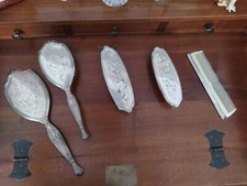 set in argento toilette