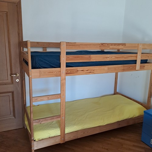 Letto castello ikea mydal - a,