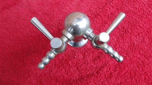 Vintage chrome inch bronze - chrome,
