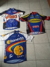 3  MAGLIE CICLISMO CANTINA TOLLO BANESTO ASICS