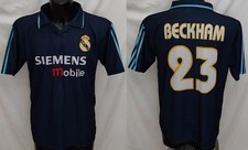 MONDO REPLICA VINTAGE REAL MADRID D. BECKAM  # 23 AWAY TG. XL NON ORIGINALE