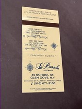 Vintage New York Matchbook