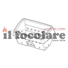 BRACIERE CROGIOLO IN GHISA MCZ ORIGINALE 41301502400V MUSA STAR SUITE TECLA