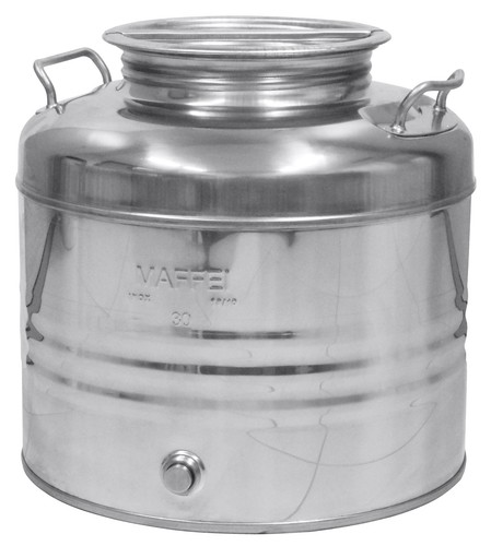 Bidone per olio - olio, acciaio