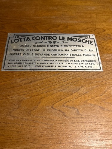 Targa latta lotta contro - in,