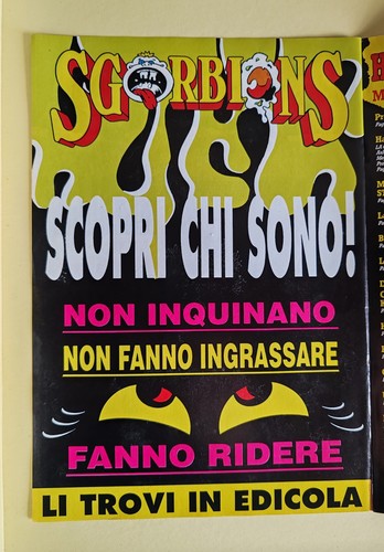 Sgorbions pubblicità 1990 - pubblicità,