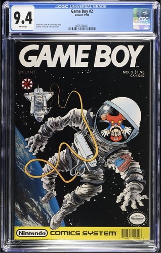 Game boy cgc nm - boy, 1990