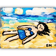 Quadro originale ragazza