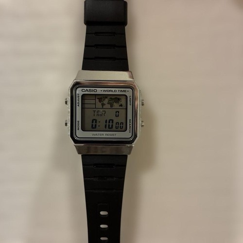 Very rare casio world time - very,